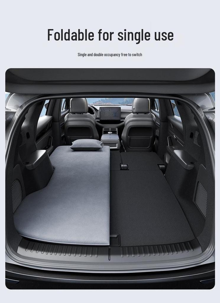 BYD Tang Car Bed Mattress - Inflatable Rear Seat Sleeping Pad for DMI-EV Trunk
