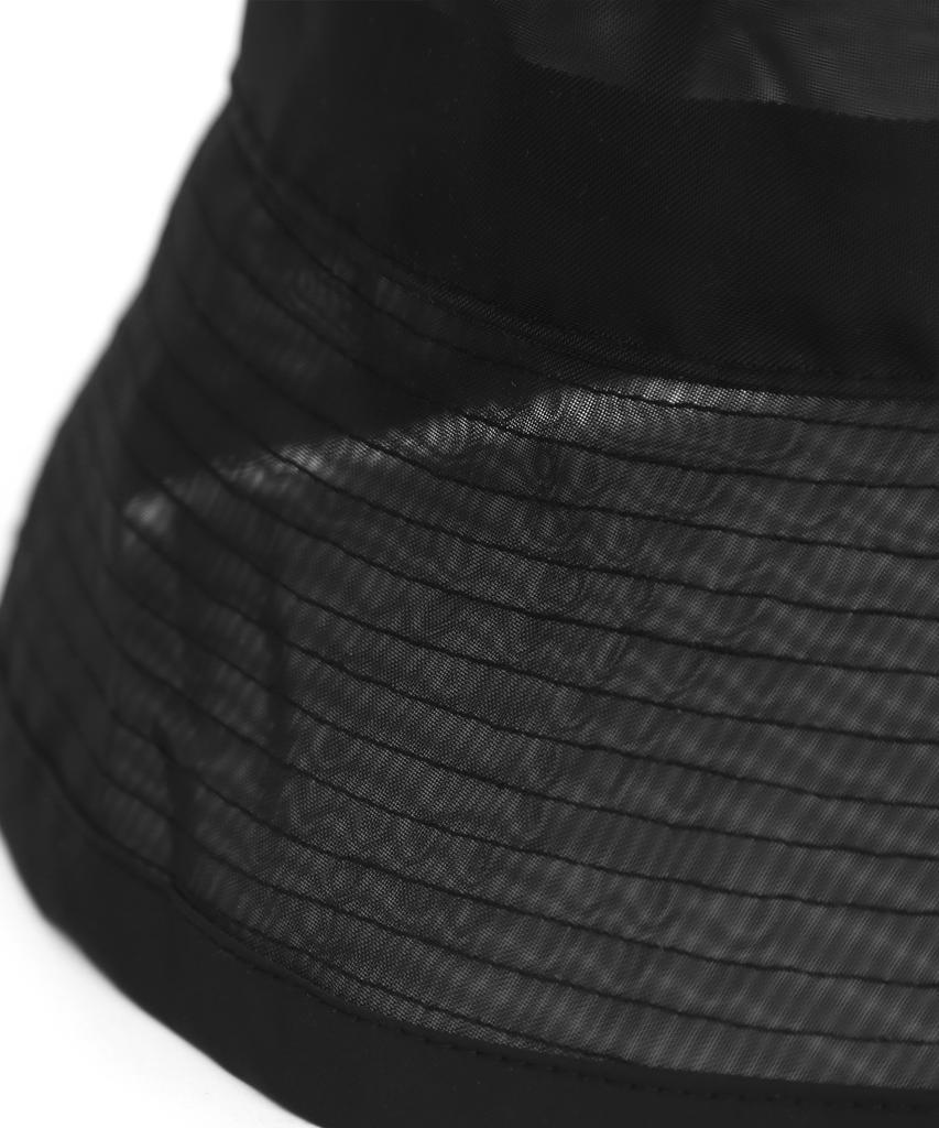 Eondeokeonteulolseutyudio Summer Bucket Hat Net Bucket / Shine Black