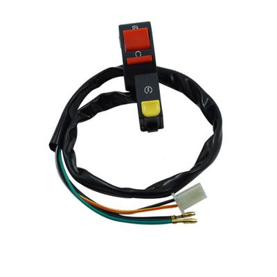 Motocross Atv Accessories Motorcycle  Start  Switch Handlebar Block Electric Starter Headlight Turn