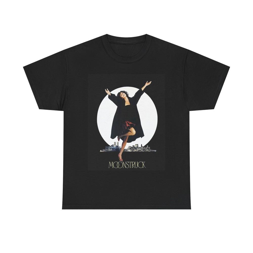 Moonstruck Cher Shirt Vintage Movie Unisex Heavy Cotton Tee Unisex T-Shirt S