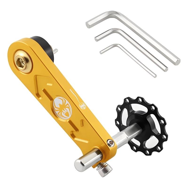 Bicycles Chain Guide Road Bike Adjustable Chainring Chain Stabilizers Durability Aluminun Alloys Bike Chain Guide