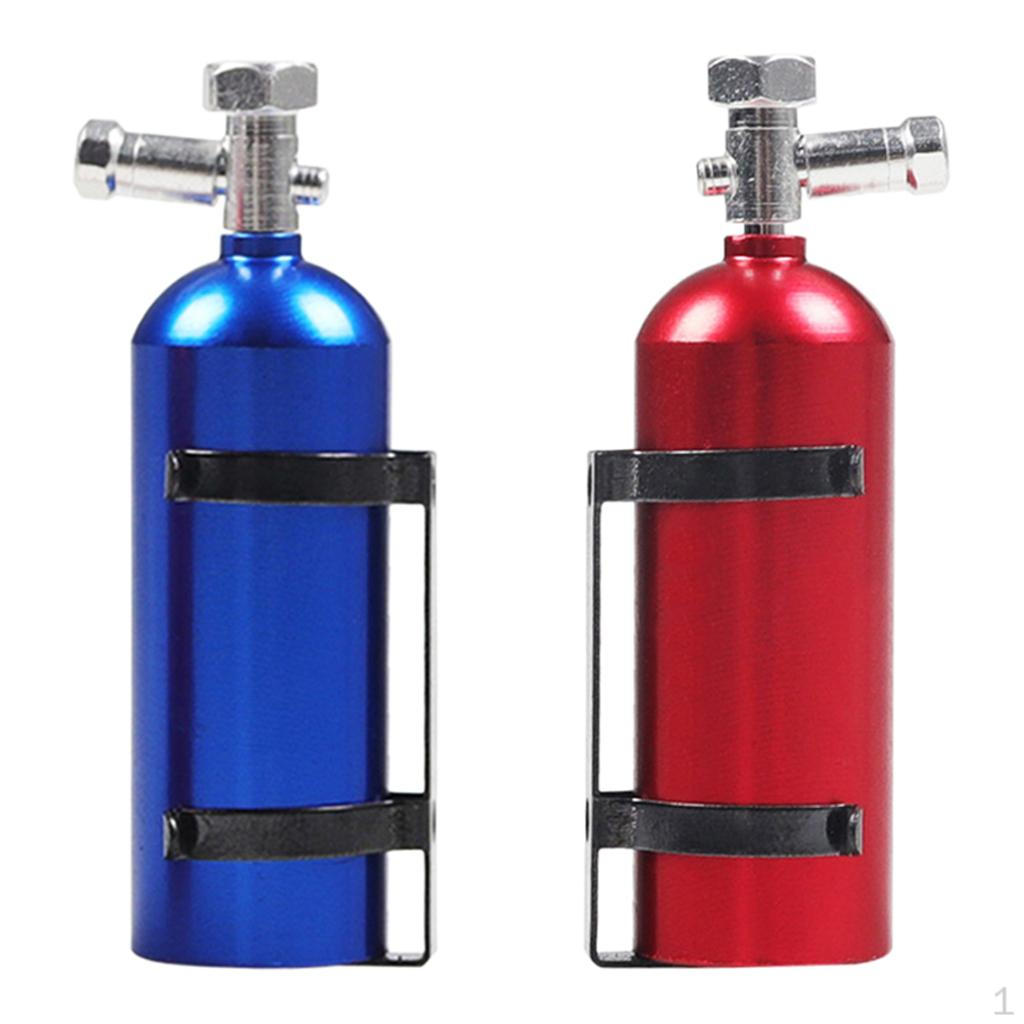 

2pcs Simulation Cylinder Bottles / Tank Accessories for /10 rc, Cool 1/10 RC Crawler