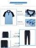 Summer Short-Sleeve School Uniforms for Primary & Middle School Students, Boys & Girls, Junior High & High School, College Style Class Sets.