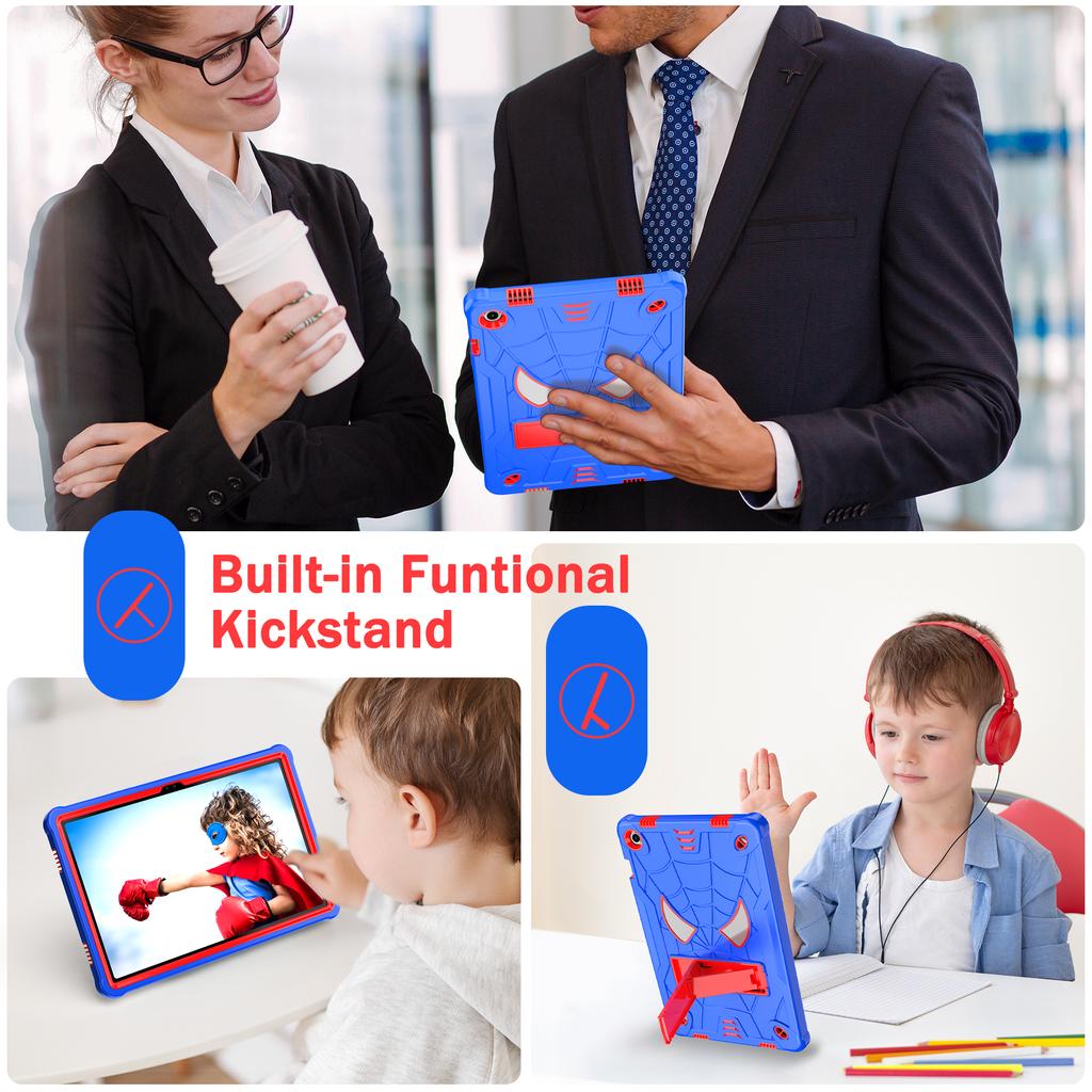 Case For Samsung Galaxy Tab A9 SM-X110 X115 X117 A9 Plus SM-X210 X216B X218U Shockproof Full Body Protect Stand Cover Kids Funda
