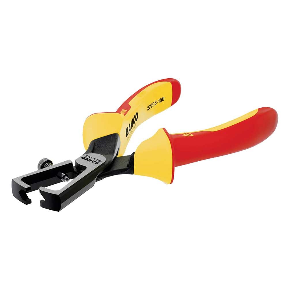 BAHCO Insulated Long Nose Pliers, 1000V, 2223S-150