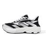 Adidas All Day Boom 2 Comfortable Versatile Fabric Non-Slip Durable Low-Top Running Shoes Unisex Running Shoes Black JR4864