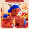 Cotton Filled Zodiac Goat Figurine 15cm 20cm 25cm Stuffed Goat Animal  Year Of Goat 2027