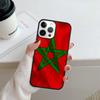Maroc Morocco Flag Coat Of Arms Phone Case For iPhone 17 Air 16 Pro Max 15 14 Plus 12 13 Shell Cover Coque