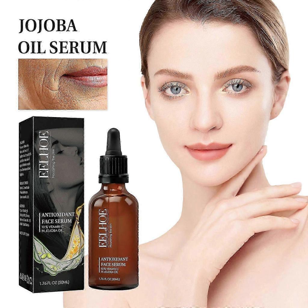 Anti-Wrinkle Essence - Moisturizing, Brightening & Repairing Facial Serum with Jojoba Oil & Vitamin C