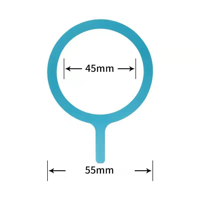 Magnetic Ring for Wireless Charging - Metal Sticker for MagSafe Compatibility