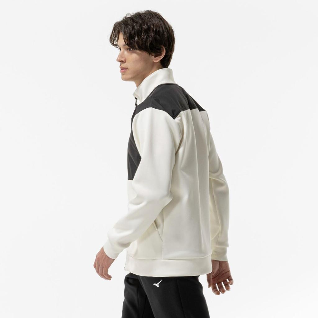 Mizuno Tennis Wear Stretch Sweat Easy To Move Snow White Jacket, In, 62MCC500,