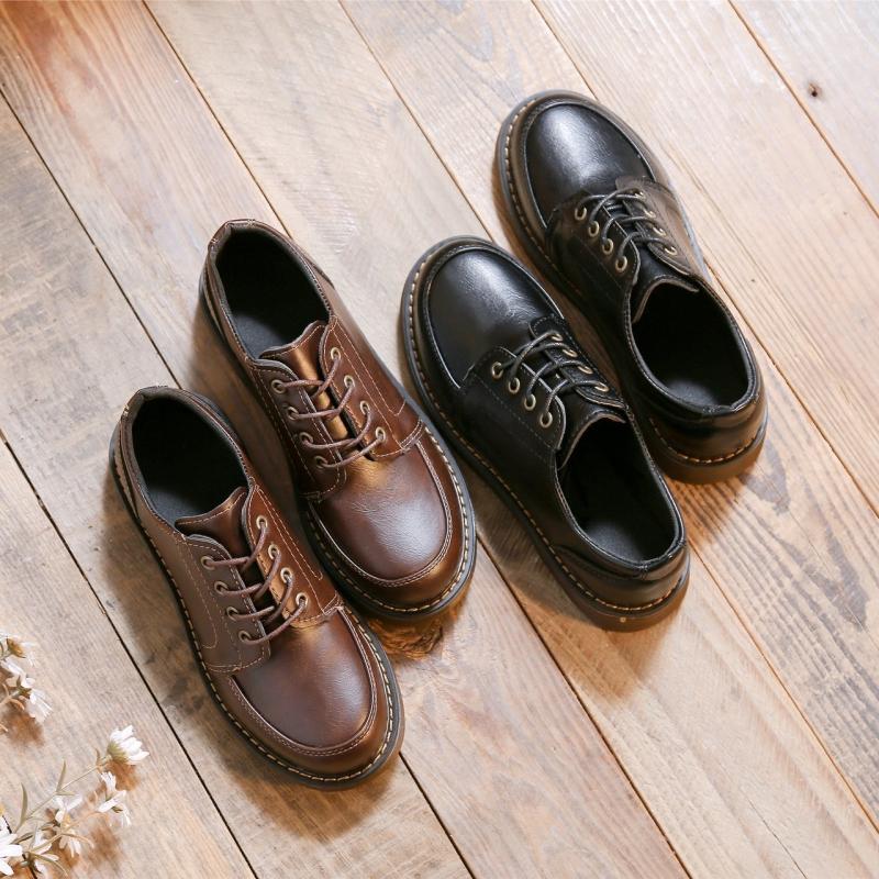 Fashion Shoes Women Oxfords Lace Up Brogue Shoes Flat Platform Ladies Non-slip Shoes Breathable Casual Woman Low Footwear Zapatos Mujer