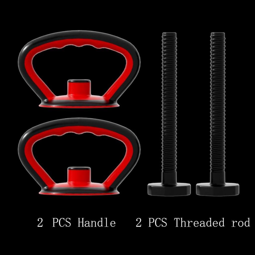 Adjustable Kettlebell Handle & Dumbbell Stand for Home Fitness