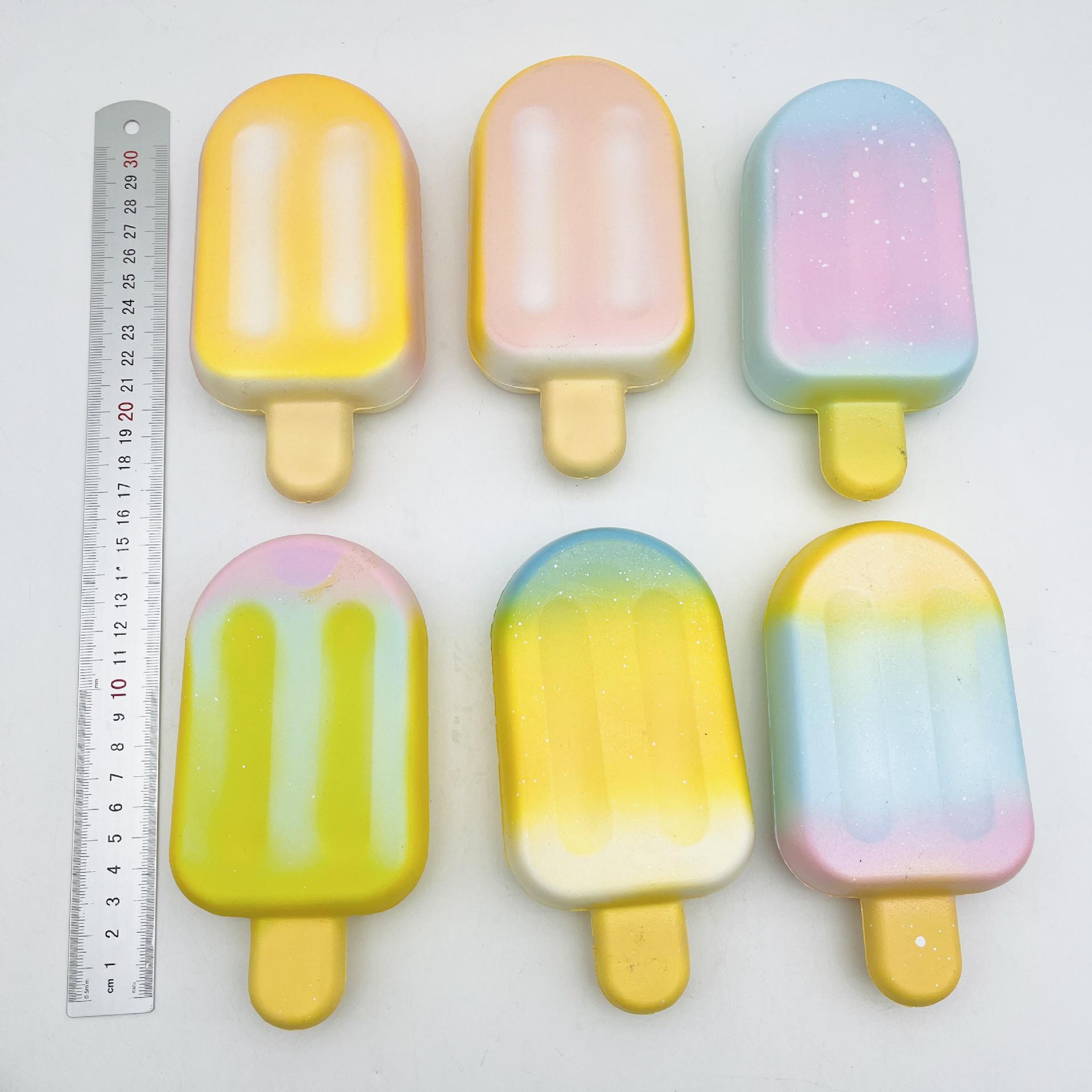 

Starry Sky Children s Slow Rebound Ice Cream Squeeze Decompression Toy Net Bag/OPP Bag