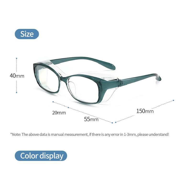 New Full Cover Pollen Allergy Glasses Windproof Sunglasses Unisex Goggles Eye Protection Safety Glasses Dustproof Sun Eyewear