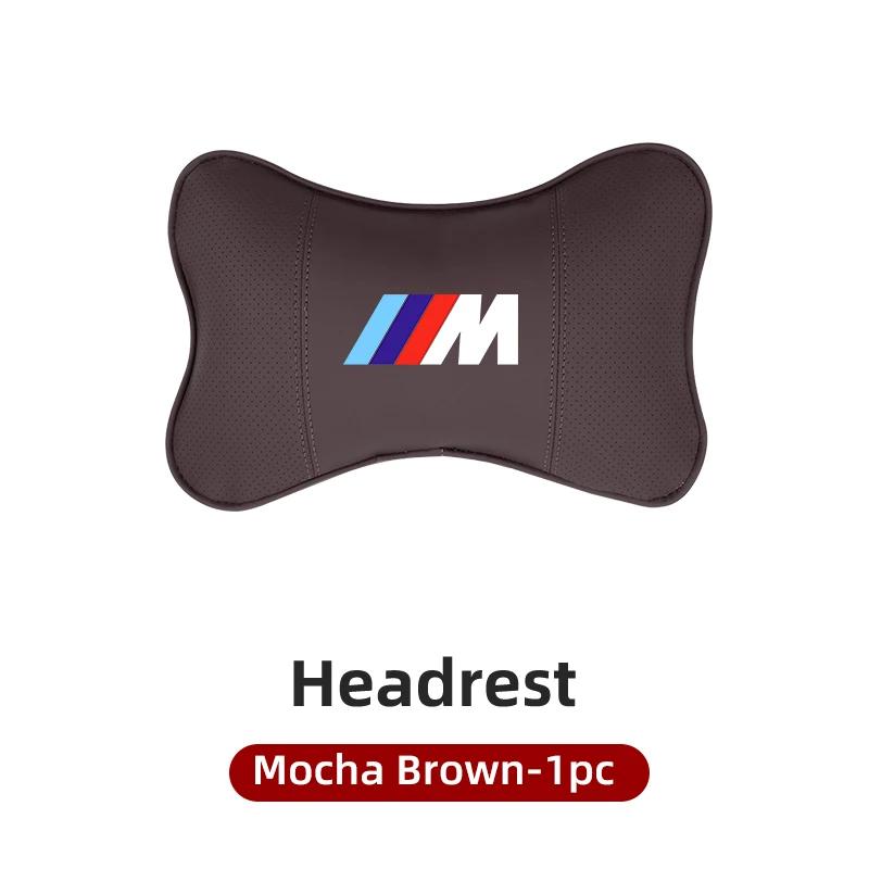 2025 Hot Car Seat Lumbar Neck Pillow Headrest Cushion Waist Interior For BMW X1 X2 X3 X4 X5 X6 X7 G20 G30 6GT E46 E90 E60 F10 E3