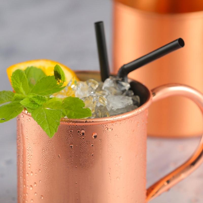 Copper Plated Drinking Mug Stainless Steel Mug Cocktails Drinkware For Cold Hot Beverages In Bar Or Home Gatherings
