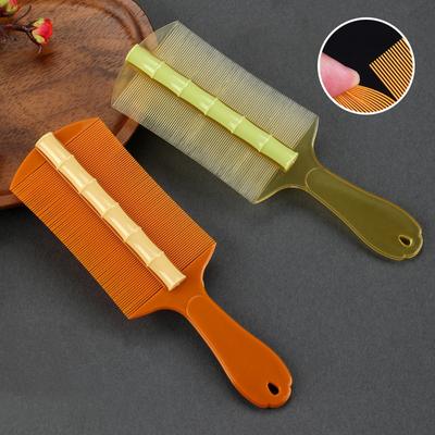 Çift Taraflı Bit Tarağı İnce Dişli Saç Derisi Masaj Tarağı Profesyonel Pire Temizleme Izgarası Ultra Yoğun Tarak Çocuklar İçin Dişler Evcil Hayvan