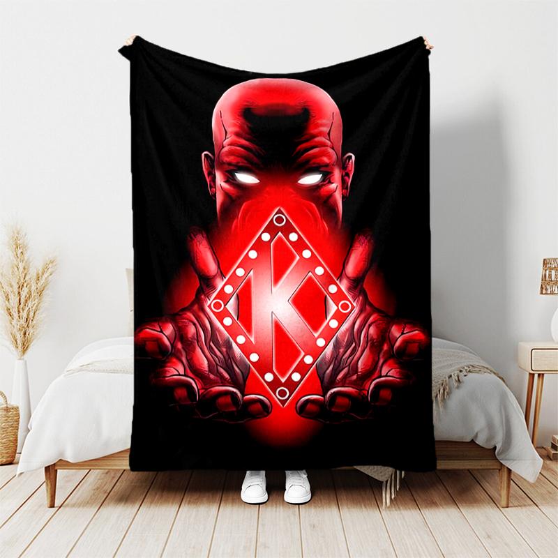1pc Blanket Kappa Alpha Psi Print Design, Lightweight Blanket for Sofa, Bed- Soft &Warm, Gift for All Seasons like Christmas, Halloween