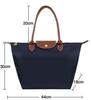 Elegant Fashion Folding Nylon Dumpling Shape Bag Handbag Tote For Stylish Women