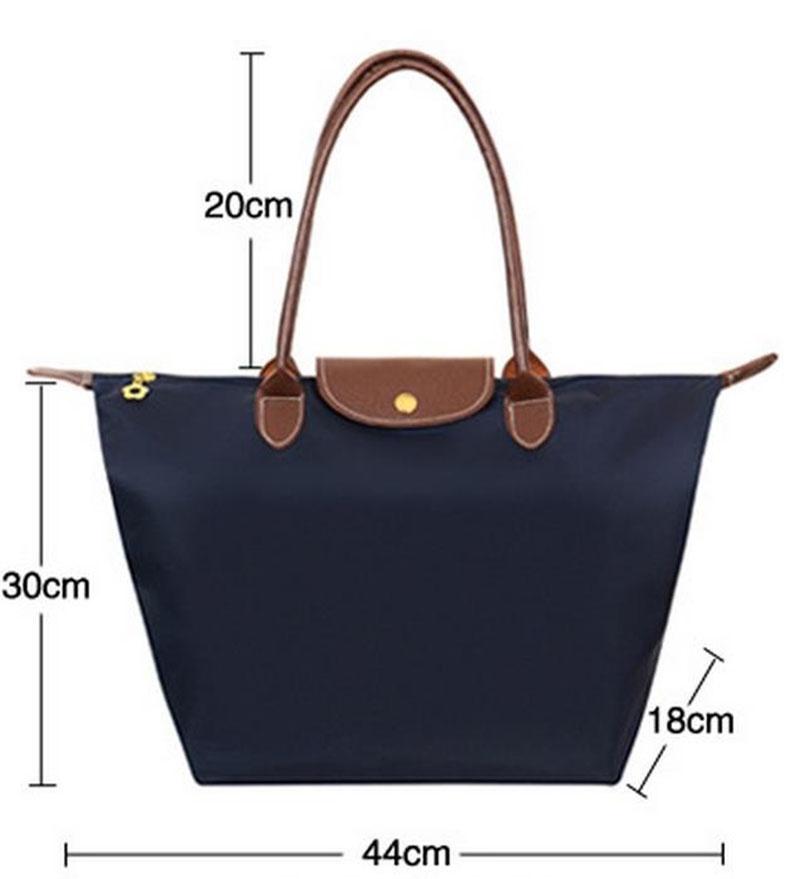Elegant Fashion Folding Nylon Dumpling Shape Bag Handbag Tote For Stylish Women