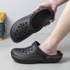 Fashion Summer New Fashion Outer Wear Garden Shoes Men's Sandals Breathable Driving Beach Casual Shoes Couples Thick Bottom EVA Slippers
