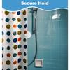 6Pcs Shower Curtain Clip, Self-Adhesive Shower Curtain Clips for Ide Shower Set for Home Hotel and Apartment Bathrooms