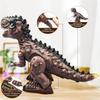 Doloowee 3 Pack Walking Dinosaur Toy for Kids 3-5/5-7 Years,Simulation Tyrannosaurus & Stegosaurus & Brachiosaurus,Electric Robot Dinosaur with LED