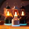2026 New Retro Hat Style Kerosene Lamp Humidifier for Bedroom, Desktop, Outdoor & Camping Aromatherapy.
