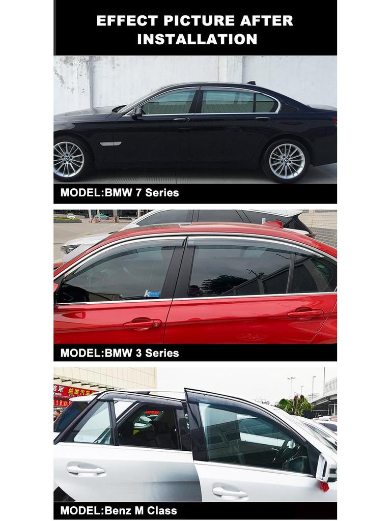 BAIC X55 VERVE Window Visor [Philippines]