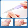 1PC Little Fish Folding Nail File Double Sided Nail Polishing &Trimming File Frosted Plastic Nail Buffer Portable Nail Care Tool