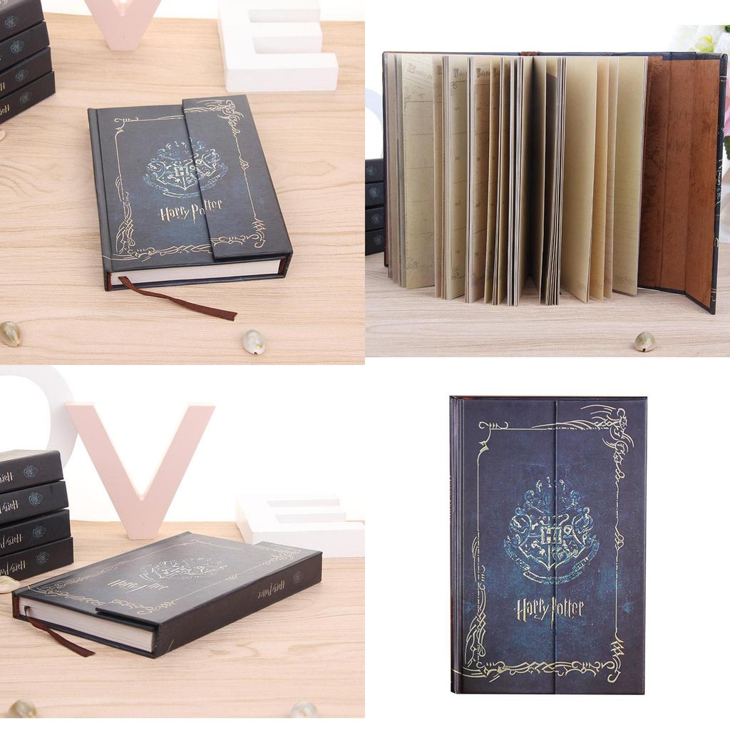 Vintage Hardcover Notebook With Magnetic Clasp For Magic School Notes And Scheduling