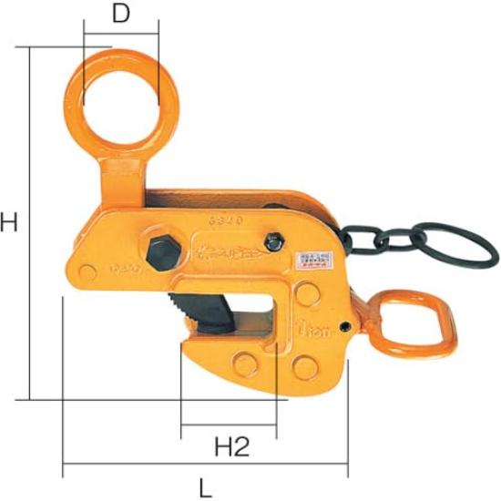 SUPERTOOL Horizontal Lifting Clamp Handle (Lock Type) HLC0.5H