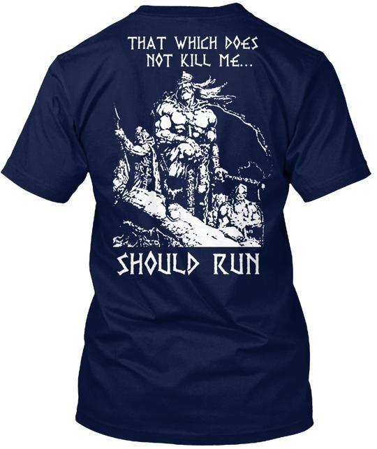 Футболка с молитвой викинга Изготовлено в США Размеры от S до 5XL Унисекс L
