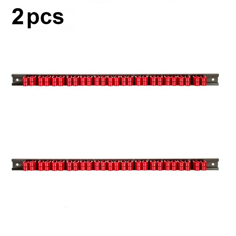 1/2PCS Wall Mount Screwdriver Plier Storage Hammer/pliers/screwdriver Manual Tools Integrated Storage Base Stand Plastic Rail