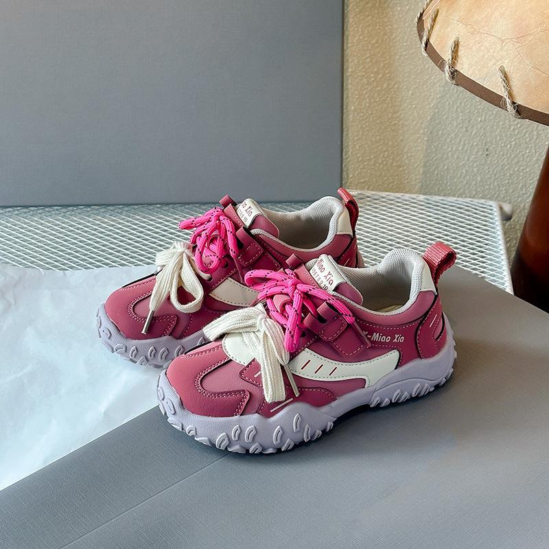 Children's Sports Shoes Single Shoes Spring and Autumn Sports Shoes 2025 New Casual Shoes Girls Running Shoes Boys Forrest Gump Shoes