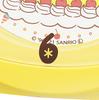 Seiko Clock Alarm Clock Table Clock Character Sanrio Pompompurin Yellow Pearl CQ804Y 114×130×77mm