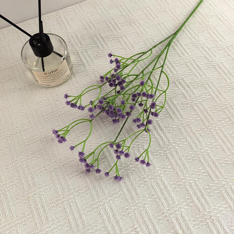 108-Head Artificial Gypsophila Forget-Me-Nots Plastic Flowers for Home and Wedding Décor – Forest Style Floral Arrangement