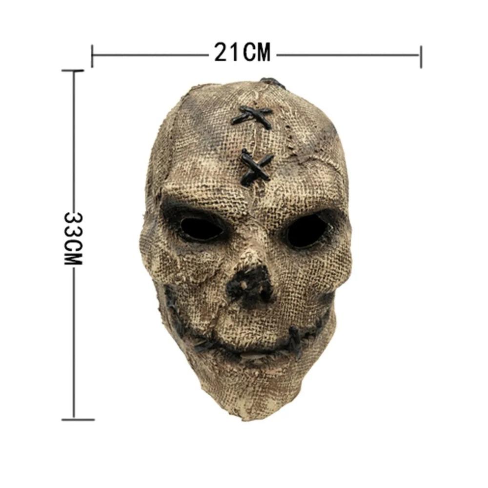 New Horror Killer Skull Mask Halloween Gifts Party Costume Props Party Masks Skeleton Latex Masks for Adults