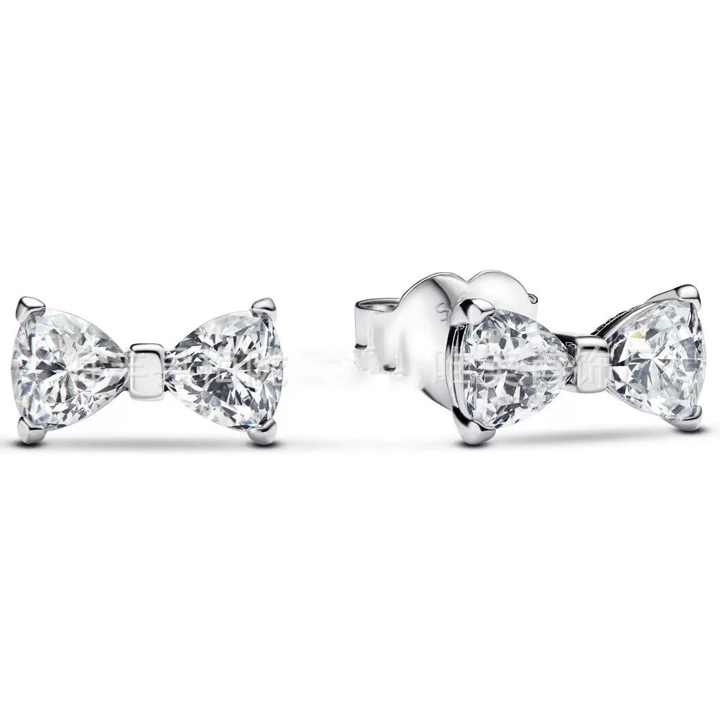 Fashion Hot Selling Waterproof 18K PVD Gold Stainless Steel 5A Zircon Bow Bracelet for Women