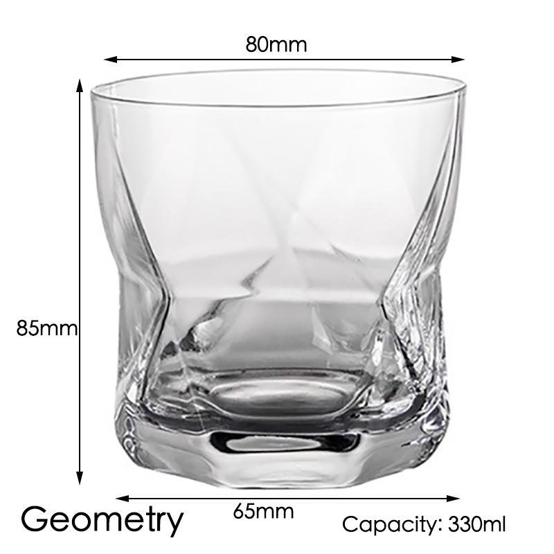 Fashion Whiskey Glasses, Scotch Whisky, Bourbon, Cocktails, RUM, Durable Whiskey Glasses