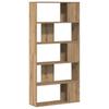 Bookshelf 5 Shelves Artisan Oak Finish 80.5 X 23.5 X 162.5 Cm Particleboard