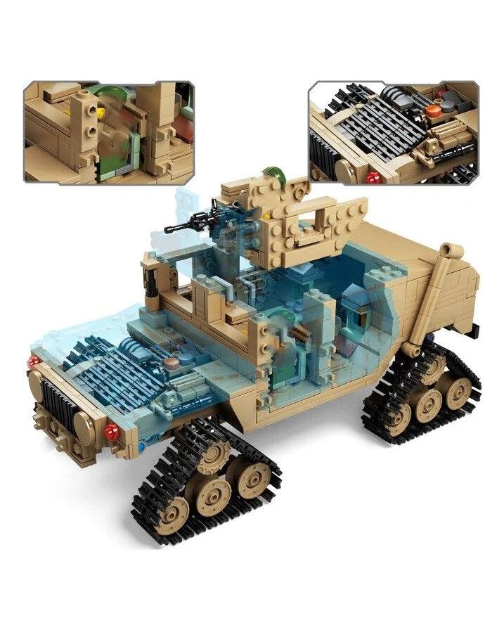 KAZI Thema Panzer Bausteine 1463 Stück Bausteine M1A2 ABRAMS MBT KY10000 1 Änderung 2 Spielzeug Panzer Modelle Spielzeug für Kinder