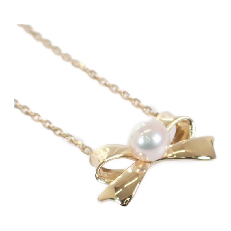 MIKIMOTO  Necklace K18 yellow gold Women