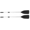 1 Pair set 132cm Detachable Boat Oars Thickened Floating Aluminum Alloy Kayak Paddles for Rowing Boats Raft