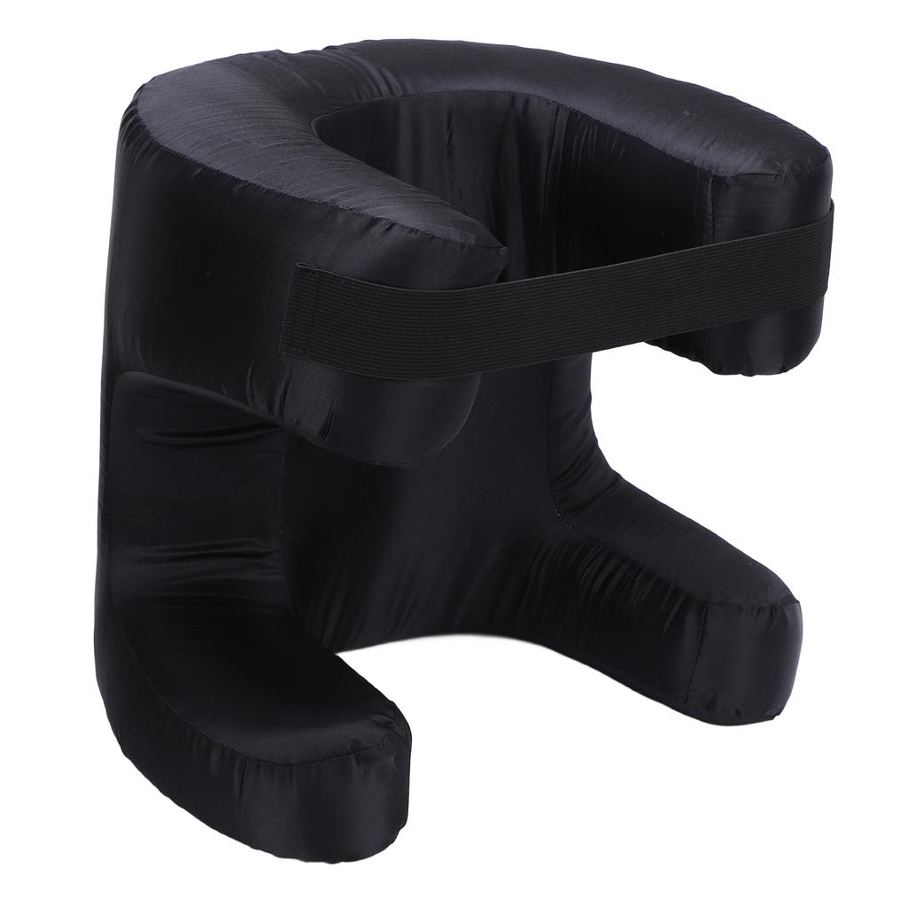 Face Pillow Silk Fabric Memory Foam Soft Cushioning Ergonomic Beauty Pillow for Back Sleep