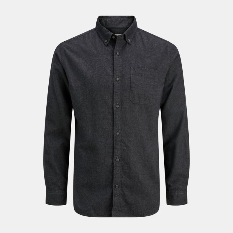 Chemise ajustée coton mélangé regular fit Homme JACK & JONES