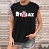 Letní dámské módní tričko s potiskem medvěda a písmen Volný Streetwear Top