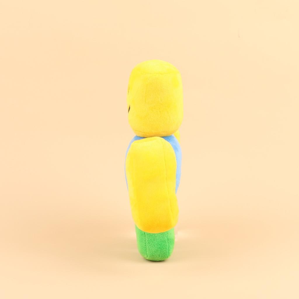 Noob Plush Yellow Smiling Face Robot Noob Experiment Plush Toy Doll