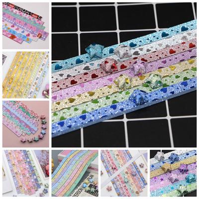 Star Paper Strips Origami Stars Paper Handmade Cartoon Star Folding Paper  Home Decor